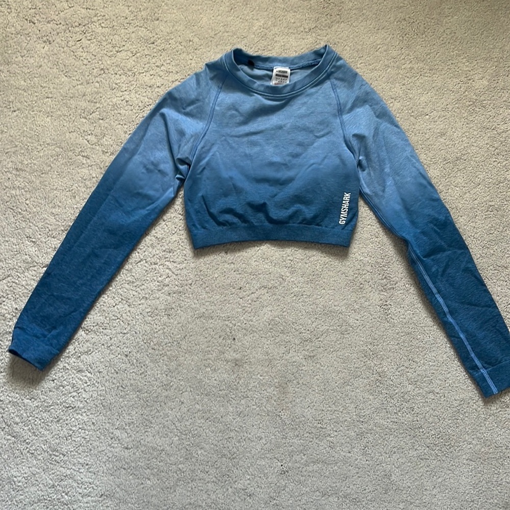 Gymshark crop athletic top